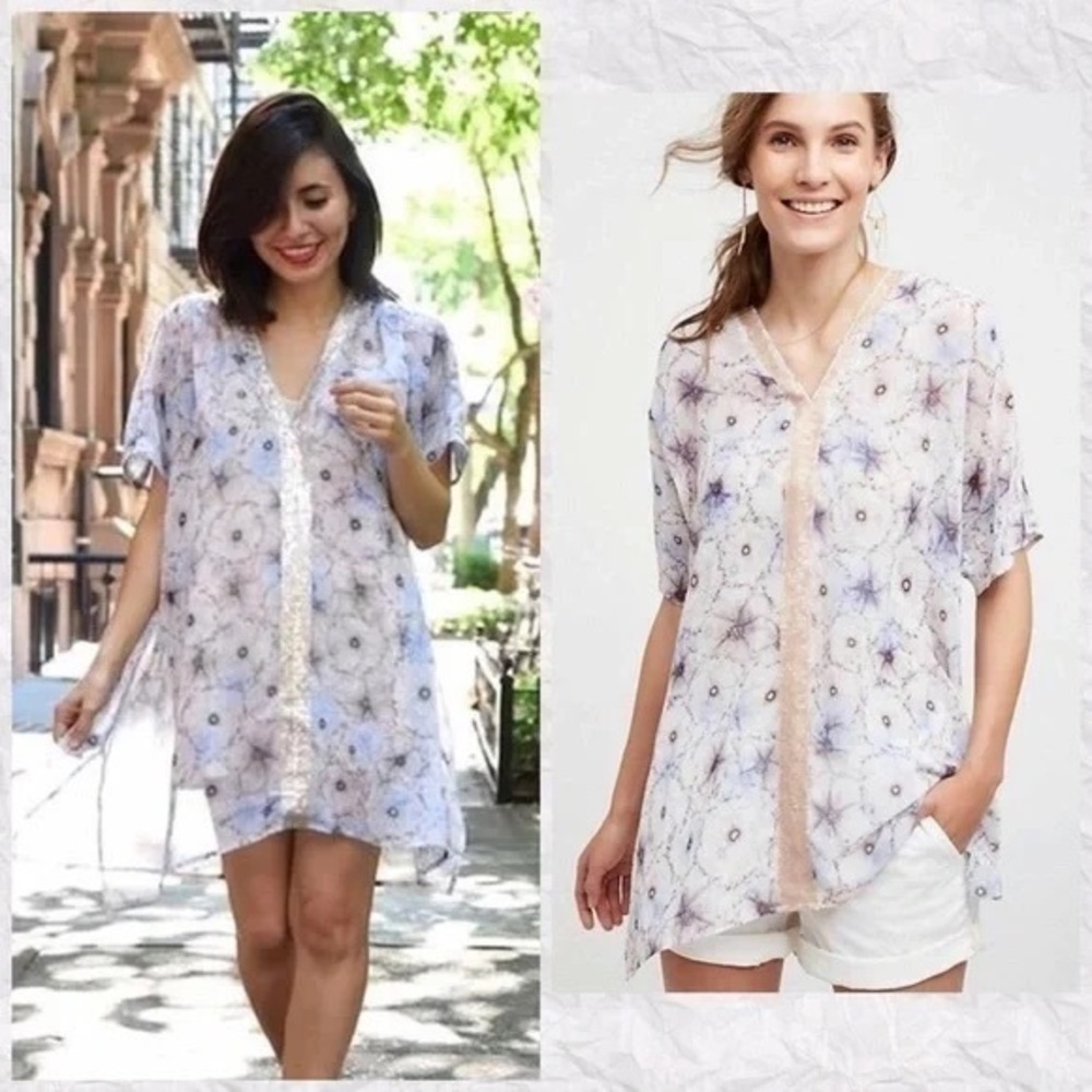 Anthropologie One September Lyla Tunic Size XSmall